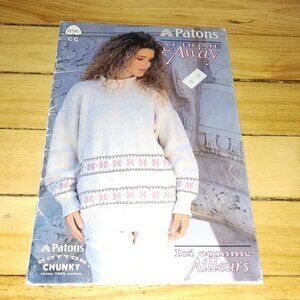 At Home and Away Cotton Chunky Patterns (Beehive Patons #656, 1991)